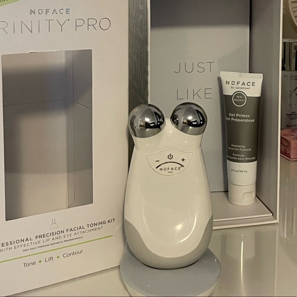 NuFace micro-current Trinity pro + ele attachment. Gently used a handful times💕 - Picture 2 of 4